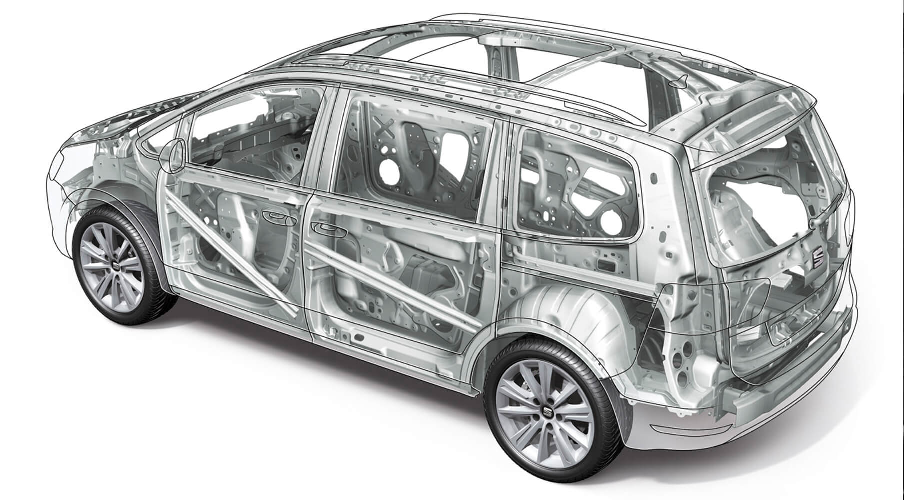 SEAT Ibiza X-Ray Bodywork Ridigity