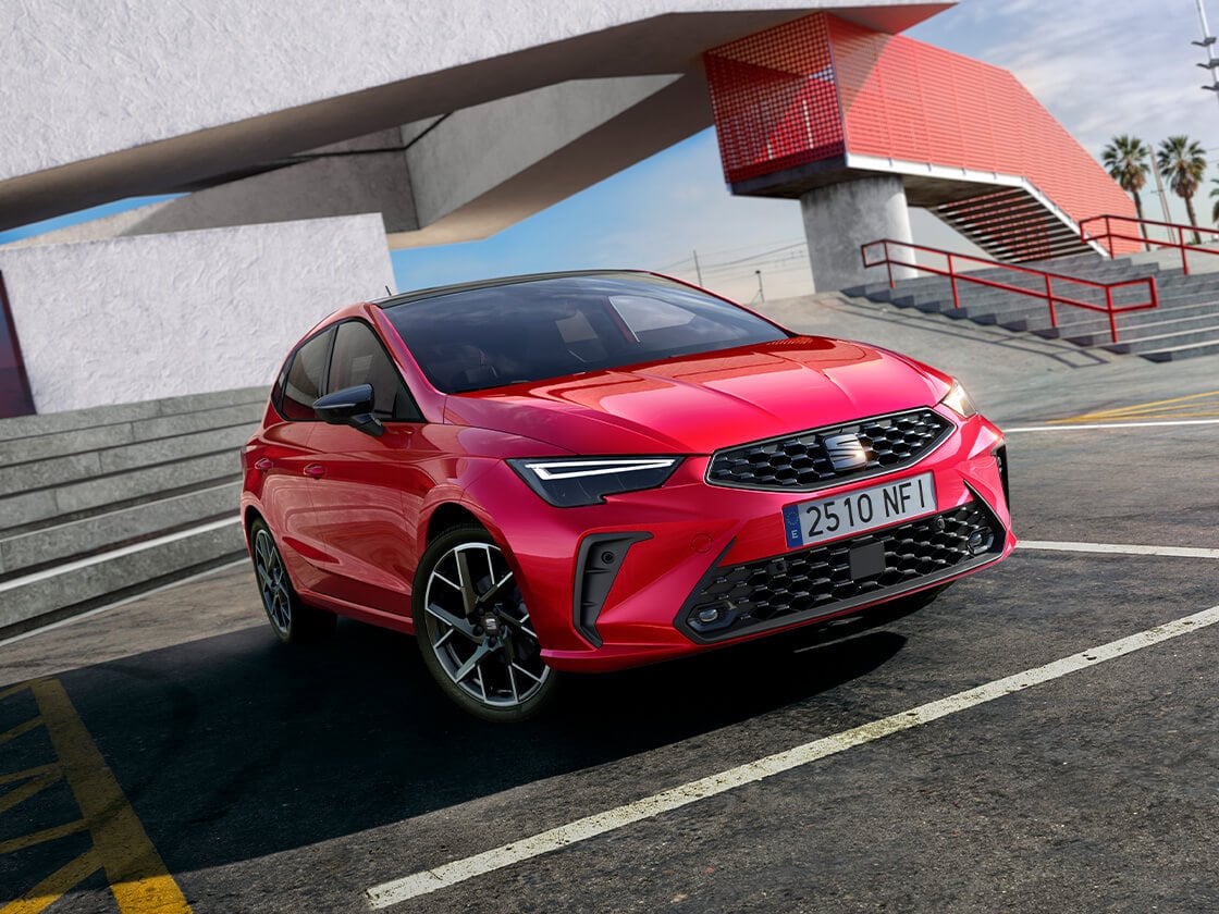 Person holding their smartphone checking seat connect system.