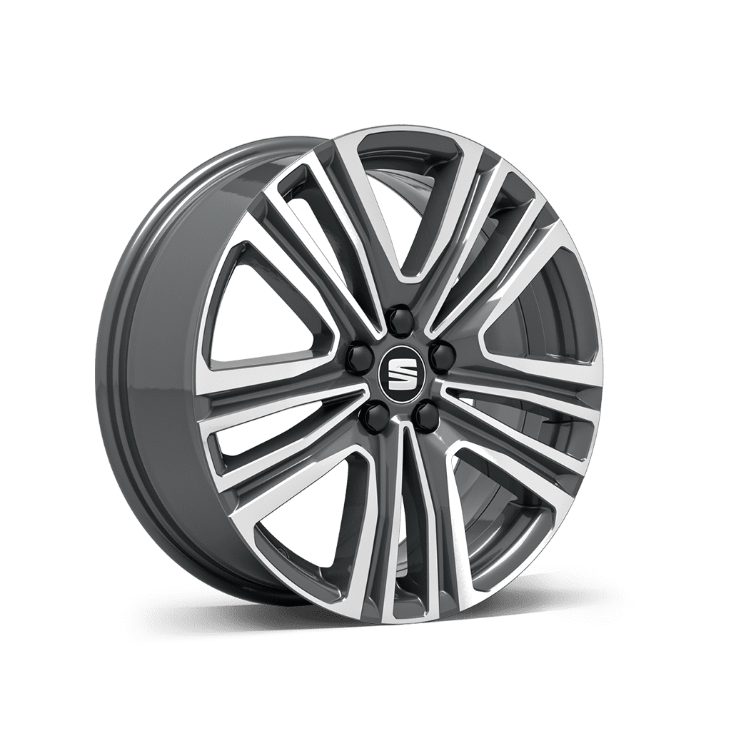 Seat Arona Dynamic 17 inch 26-2 Nuclear Grey alloy wheels